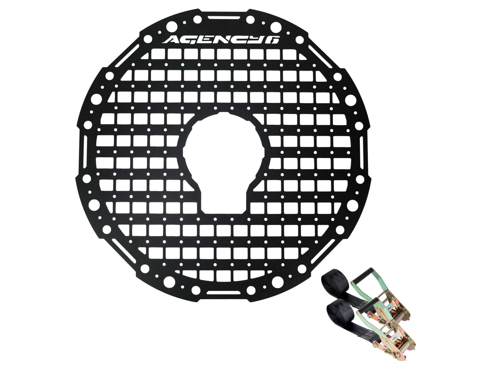 Agency 6 Spare Tire Grids Black GRIDS-SPARE TIRE