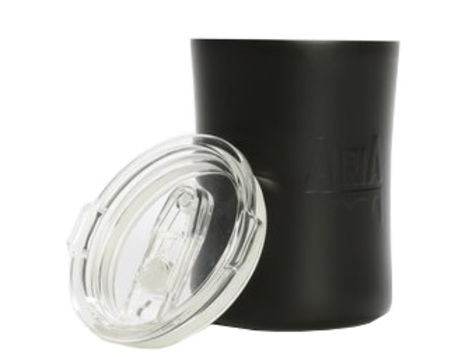 AiriA Rover Stainless Steel Mixer Travel Mug w/ Double Gasket Spill Proof Lid Black 12 oz 0022