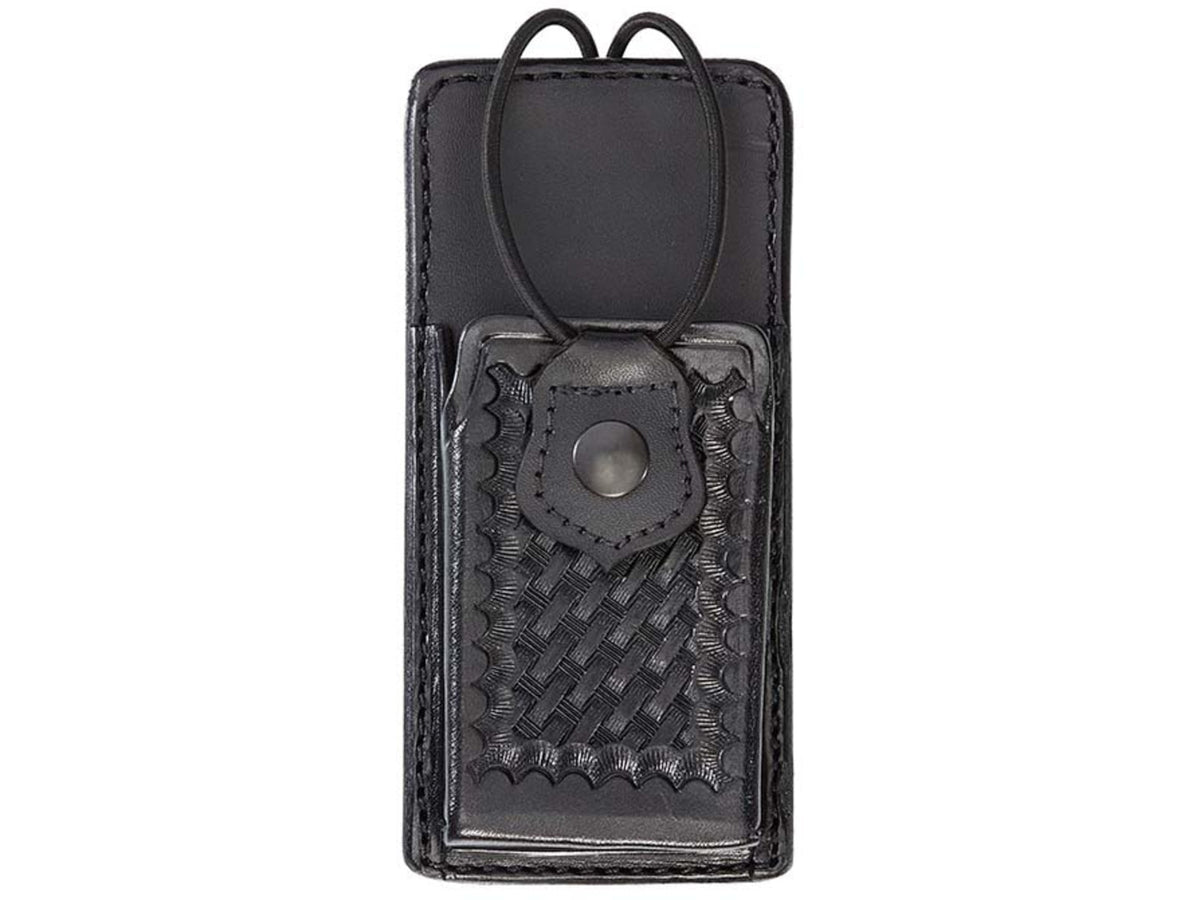 Aker Leather Swivel Radio Holder Motorola XTS 3000 Basketweave Black