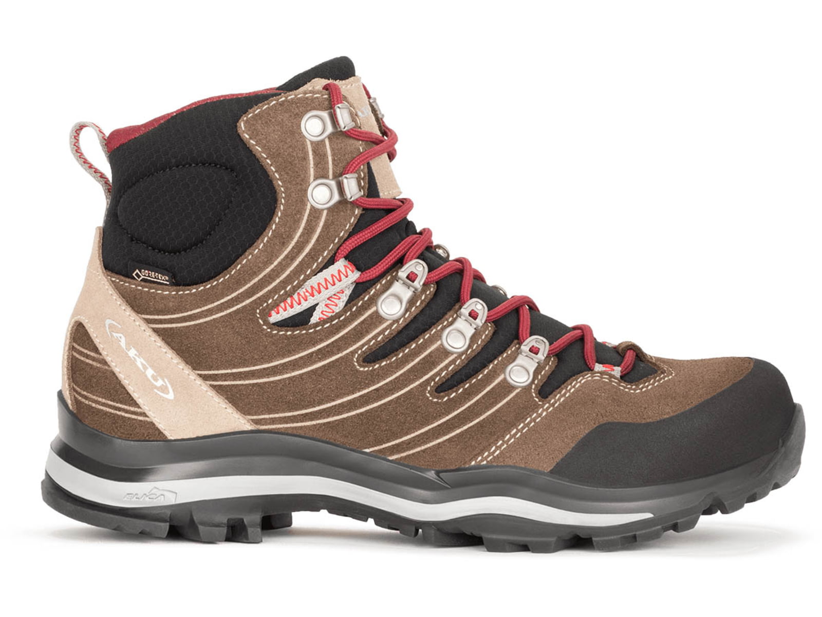 Aku Alterra GTX Trekking Boot - Womens Beige / Bordeaux 7