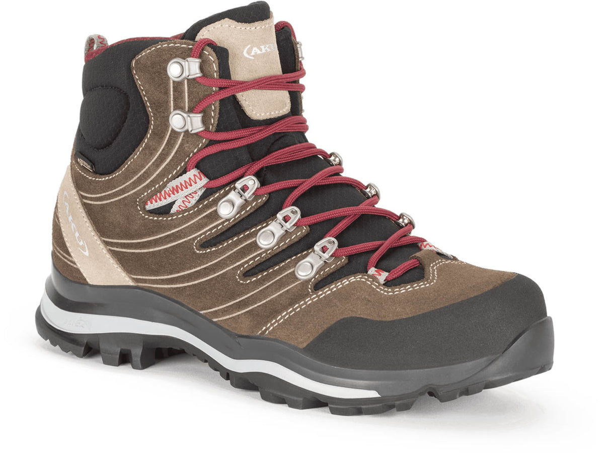 Aku Alterra GTX Trekking Boot - Womens Beige / Bordeaux 7