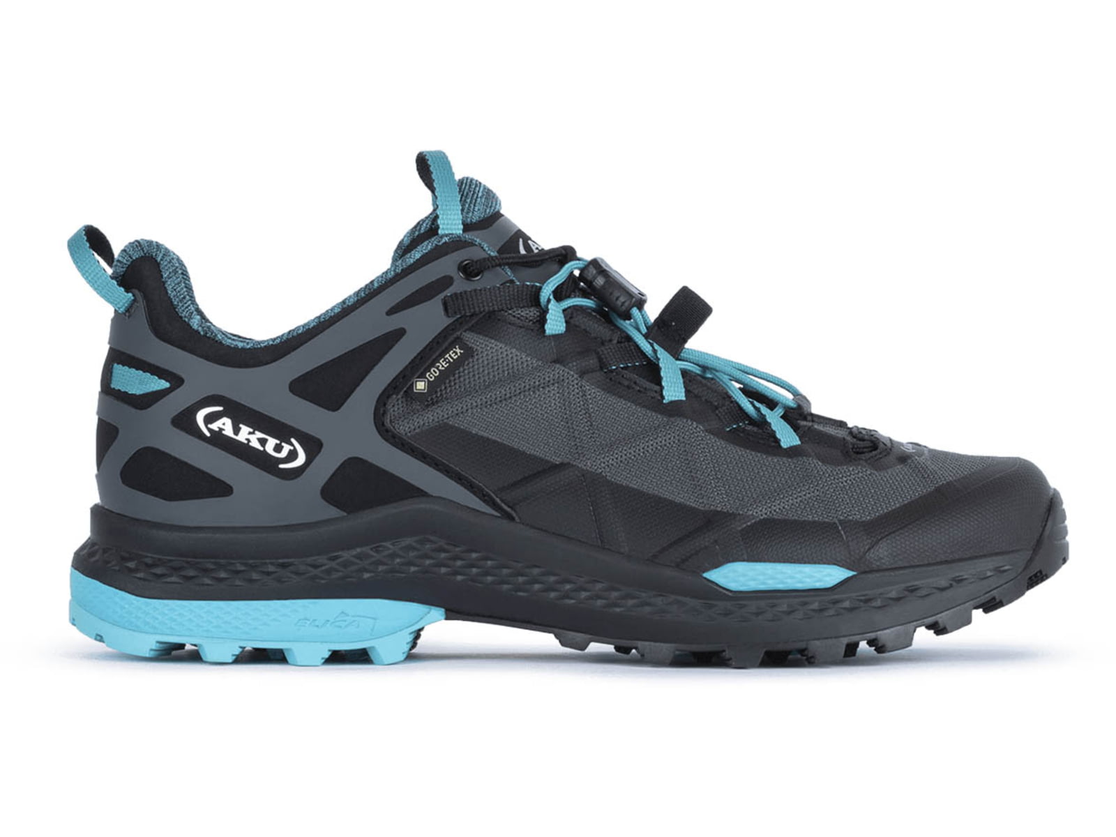 Aku Rocket DFS GTX Hiking Boots - Women's Black/Turquoise 7 US
