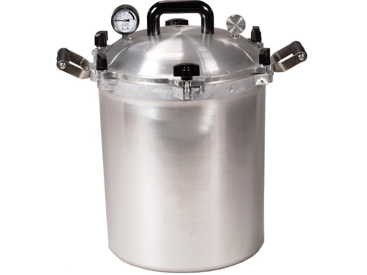 DEMO All American Canner Pressure Cooker 30 Qt. Silver