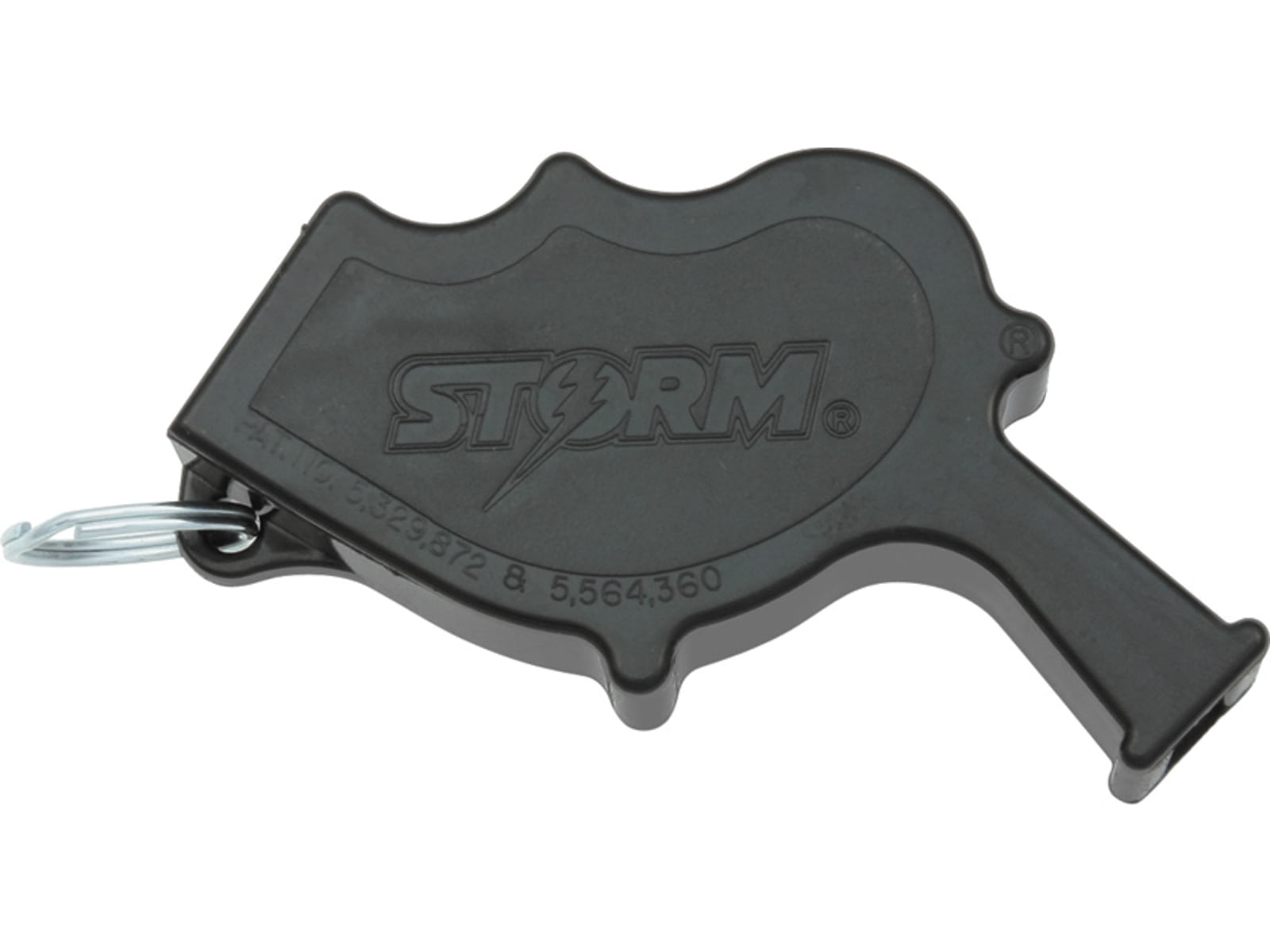 All Weather Safety Whistle Storm Safety Whistle. Black AW1BK