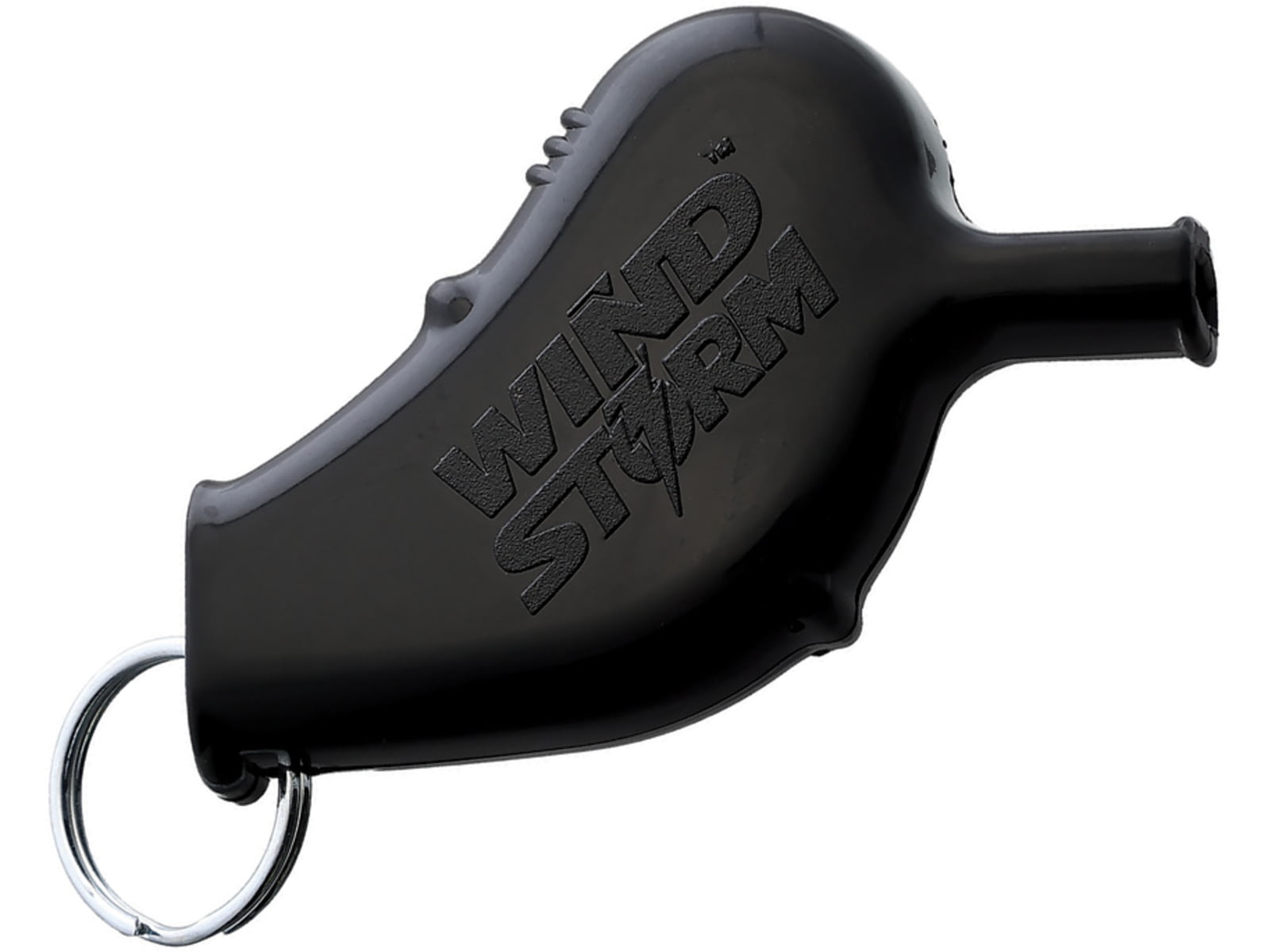 All Weather Safety Whistle Windstorm Safety Whistle Blk