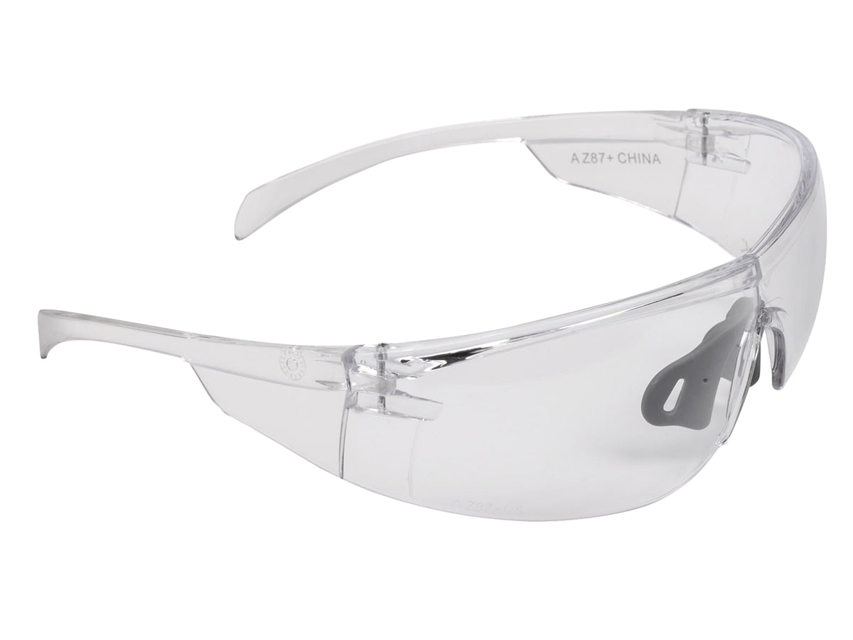 Allen Protector Shooting & Safety Glasses Clear Frame Clear Lens 4139