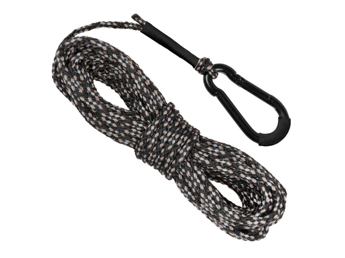 Allen Reflective Hoist Rope 25'Feet Long Black 7248