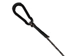 Allen Reflective Hoist Rope 25'Feet Long Black 7248