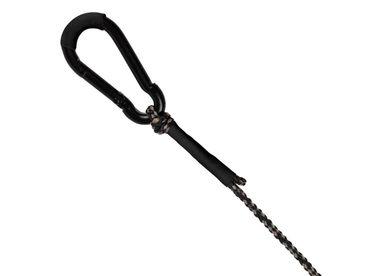 Allen Reflective Hoist Rope 25'Feet Long Black 7248