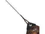 Allen Reflective Hoist Rope 25'Feet Long Black 7248