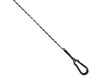 Allen Reflective Hoist Rope 25'Feet Long Black 7248