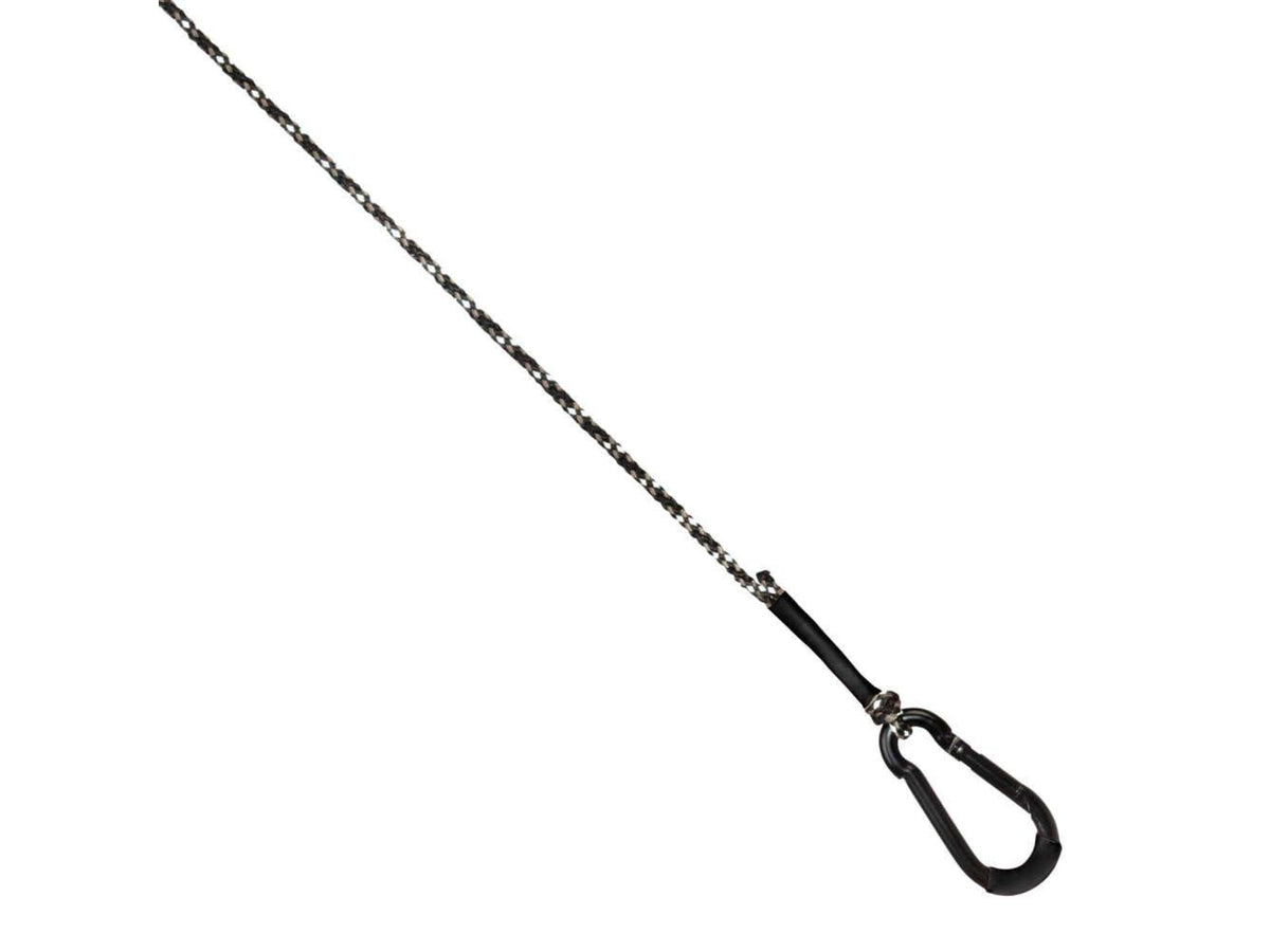Allen Reflective Hoist Rope 25'Feet Long Black 7248