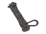 Allen Reflective Hoist Rope 25'Feet Long Black 7248