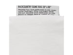 Allen BackCountry Single Meat Game Bag White Polyester 6593