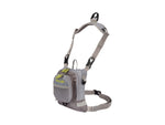 Allen Bear Creek Micro Fly Fishing Chest Pack Fits up to 2 Tackle/Fly Boxes Gray/Lime