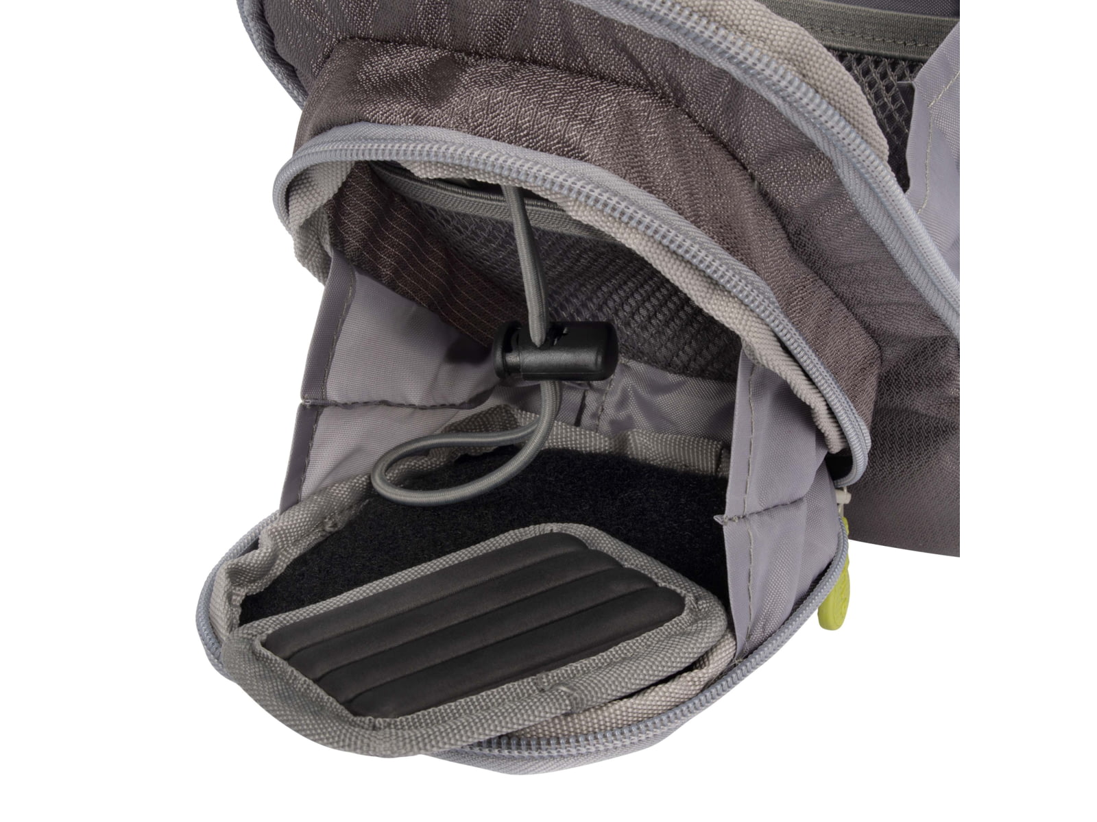 Allen Bear Creek Micro Fly Fishing Chest Pack Fits up to 2 Tackle/Fly Boxes Gray/Lime
