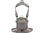 Allen Bear Creek Micro Fly Fishing Chest Pack Fits up to 2 Tackle/Fly Boxes Gray/Lime