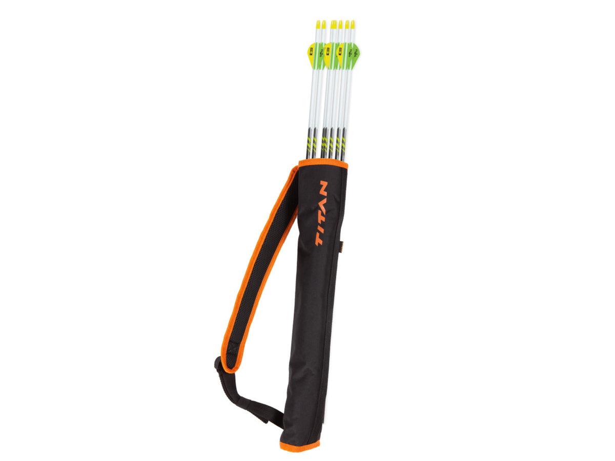 Titan Compact Back Quiver Black 7036