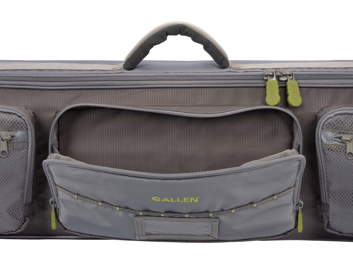 Allen Cottonwood Fly Fishing Rod and Gear Bag Case - Outdoor Storage for up to 4 Fishing Rods - Heavy-Duty Honeycomb Frame for Carrying Your Fishing