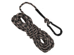 Allen Deluxe Reflective Hoist Rope 30-Feet Long Black 7249