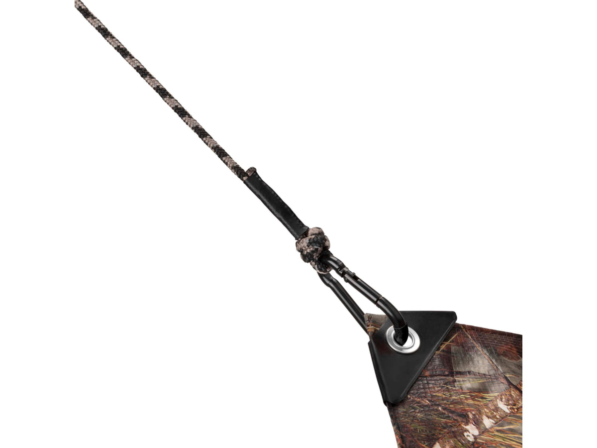 Allen Deluxe Reflective Hoist Rope 30-Feet Long Black 7249