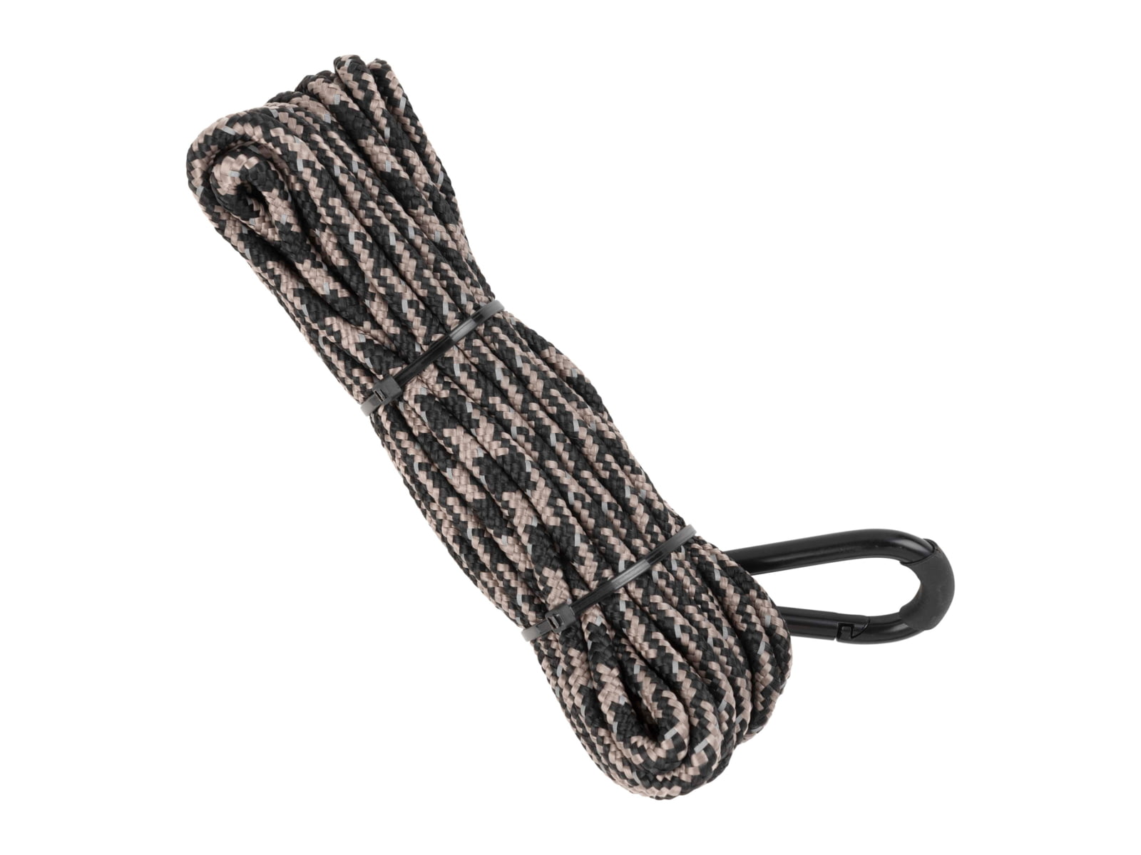 Allen Deluxe Reflective Hoist Rope 30-Feet Long Black 7249