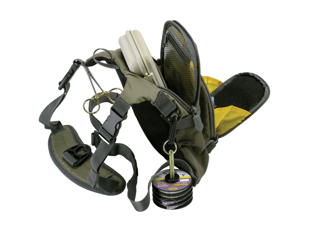 Allen Fall River FlyFishing Chest Pack Green 6344