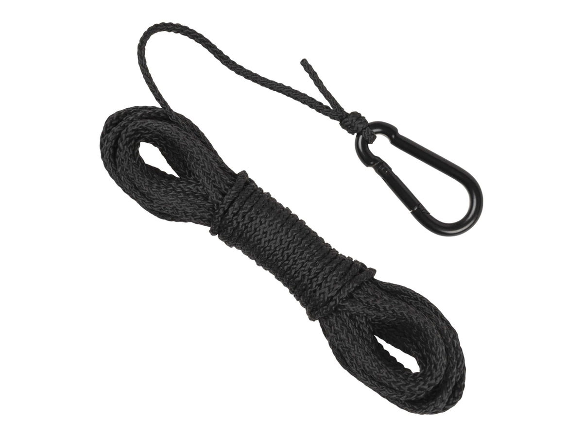 Allen Hoist Rope 25-Feet Long Black