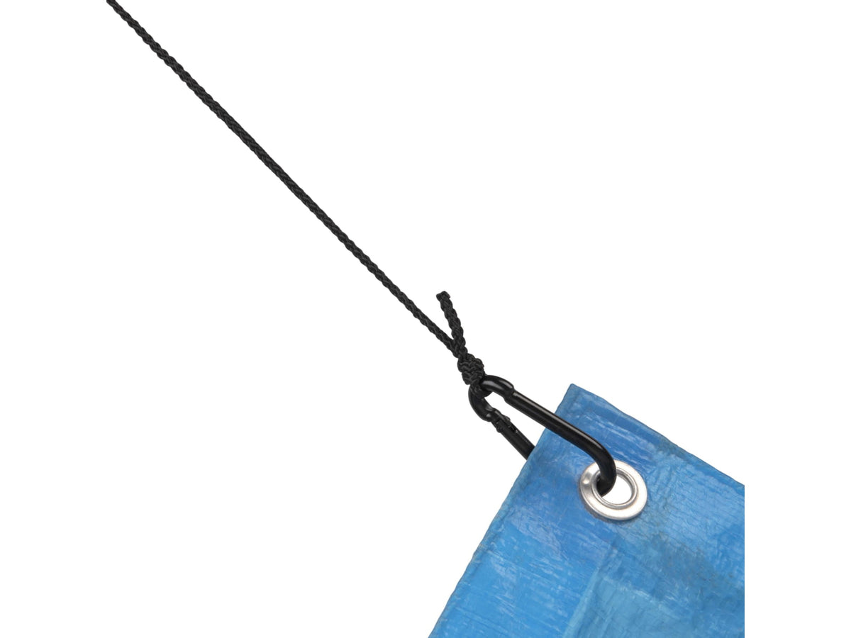 Allen Hoist Rope 25-Feet Long Black