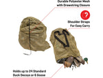 Allen Mesh Decoy Bag Fits 24 Standard Duck Decoys Olive Green 30 in x 52 in 246