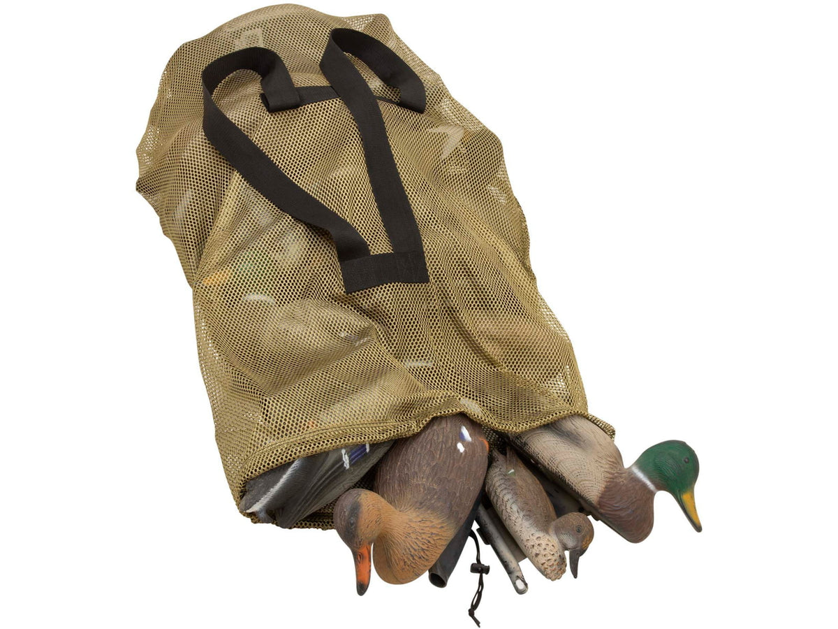 Allen Mesh Decoy Bag Fits 24 Standard Duck Decoys Olive Green 30 in x 52 in 246