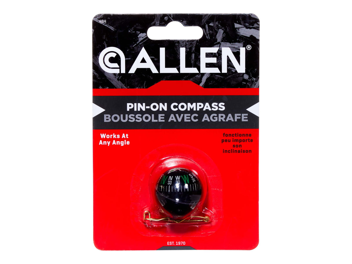 Allen Pin on Ball Compass Black 484