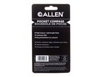 Allen Pocket Compass with Lid Orange 487