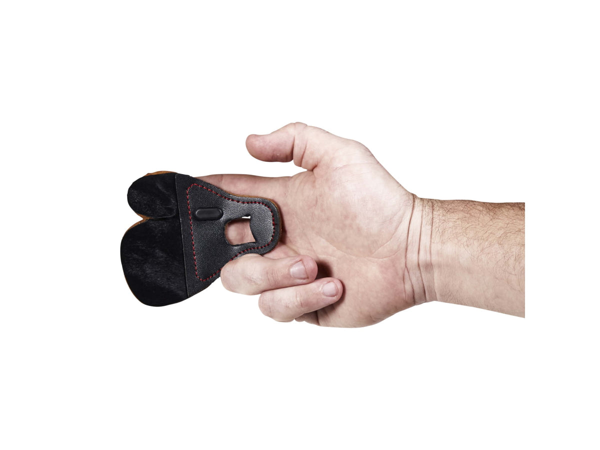 Allen Premium No Pinch Archery Finger Tab Black 15003