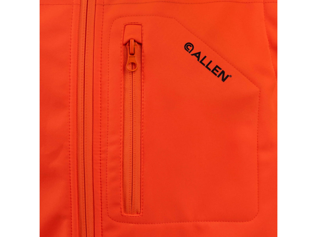 Allen Softshell Blaze Hunting Vest Mens XL Blaze Orange