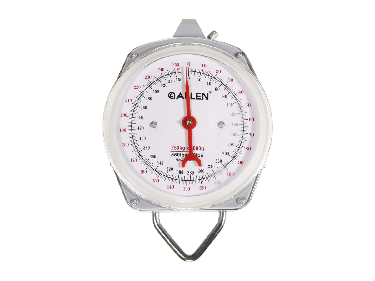 Allen Sportsman's Scale 500lb Black/White 5500
