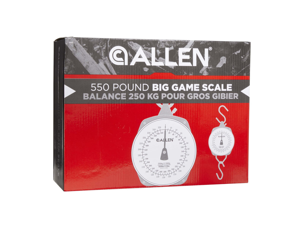 Allen Sportsman's Scale 500lb Black/White 5500