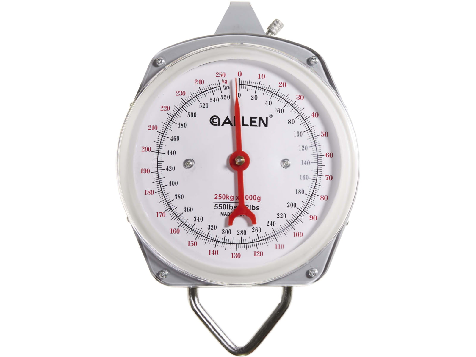Allen Sportsman's Scale 500lb Black/White 5500
