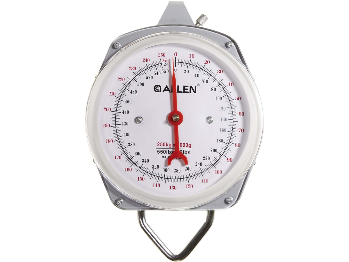 Allen Sportsman's Scale 500lb Black/White 5500