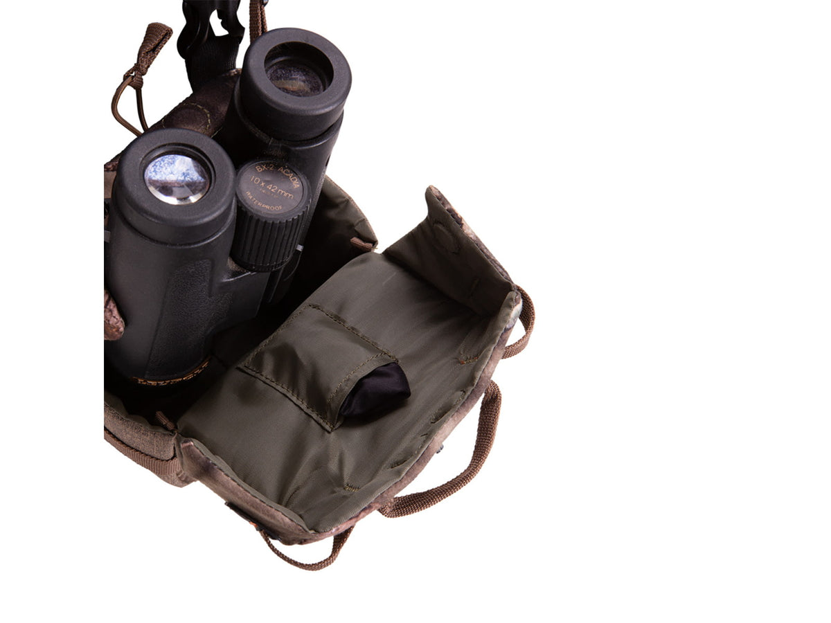 Allen Terrain Plateau Bino Case with Harness Mossy Oak Break-Up Country Camo 19219