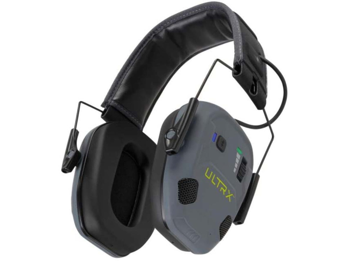 Allen Company ULTRX Bionic Fuse Ion Bluetooth Electronic Earmuff Slate 4171
