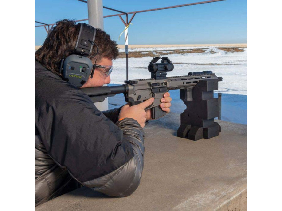 Allen Company ULTRX Bionic Fuse Ion Bluetooth Electronic Earmuff Slate 4171