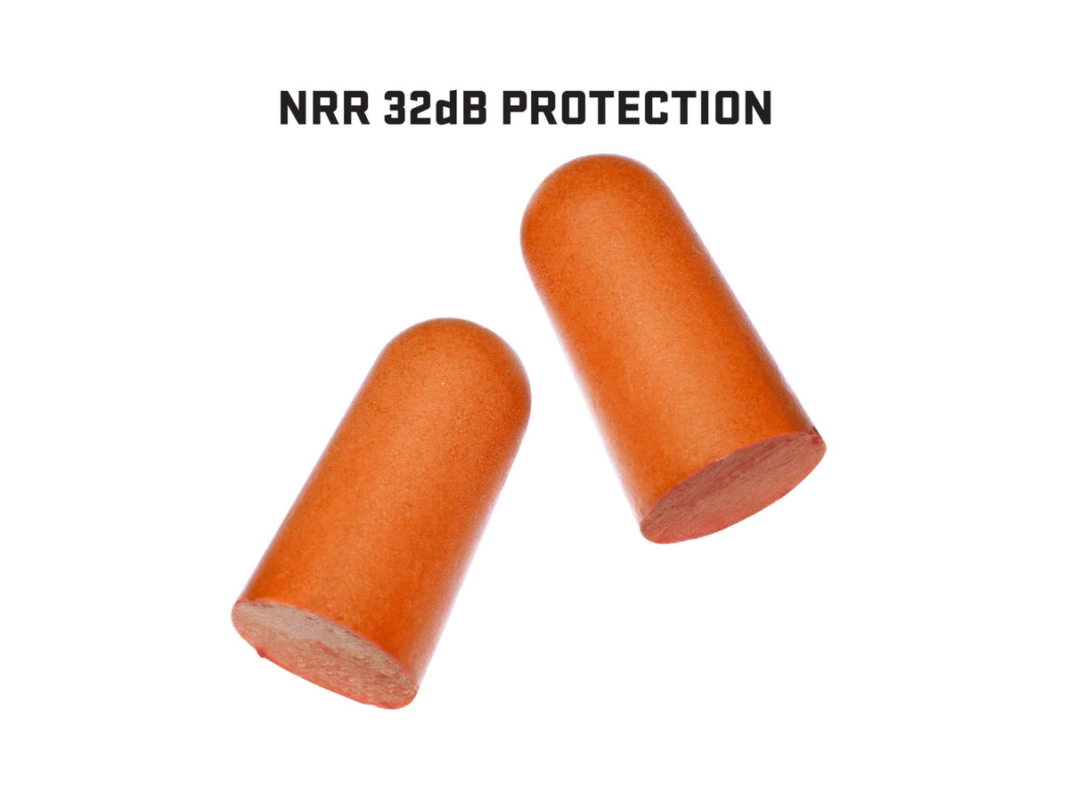 Allen ULTRX Foam Ear Plugs 50-Pairs Orange