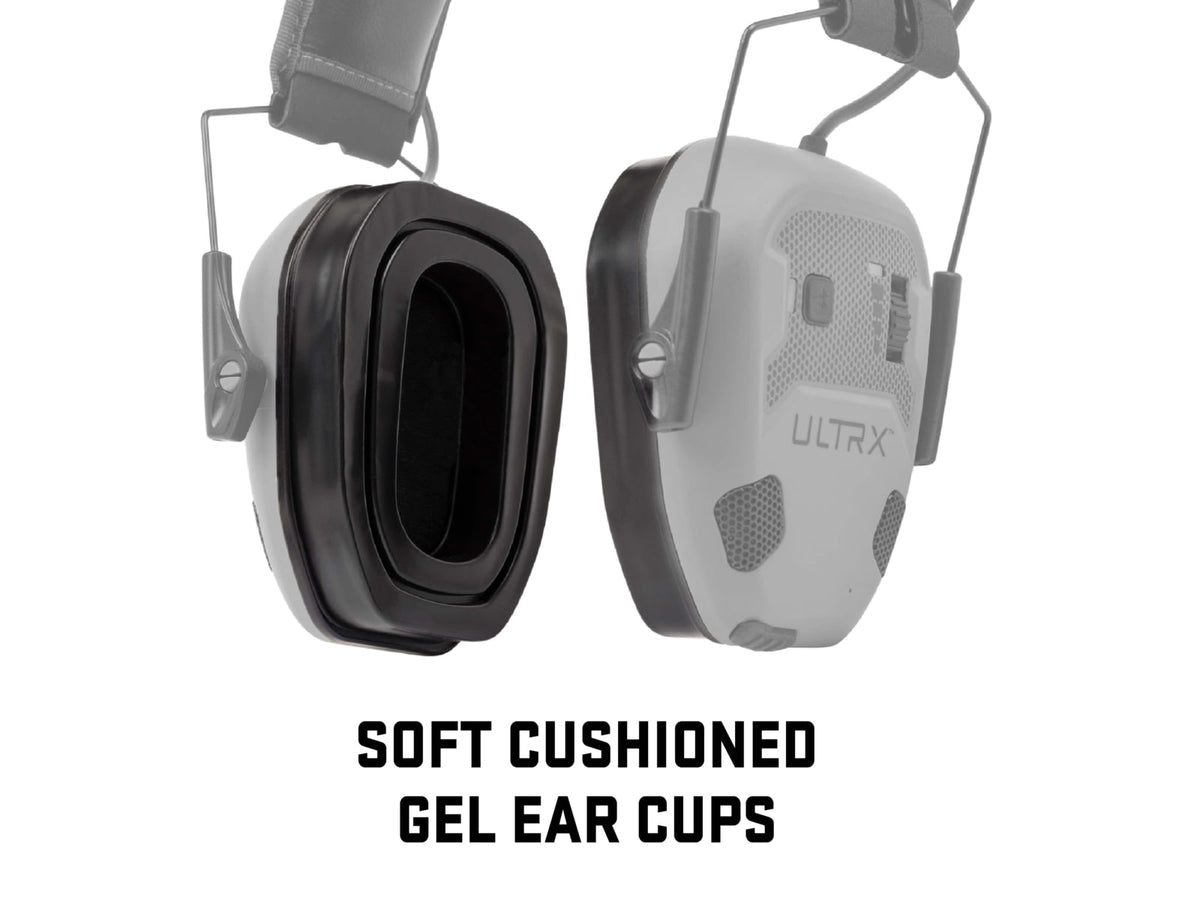 Allen ULTRX Gel Ear Cup Replacement Pads 1-Pair Black 4152