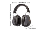 Allen ULTRX Heavy Sound Defender Passive Earmuff Gray 4124