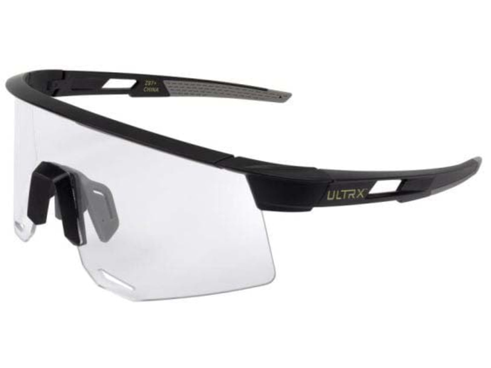 Allen Ultrx Safety Glasses Clear Lens Black Frame 4188