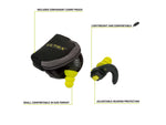 Allen ULTRX Shift Adjustable Protection Ear Plugs Gray/Yellow 4103