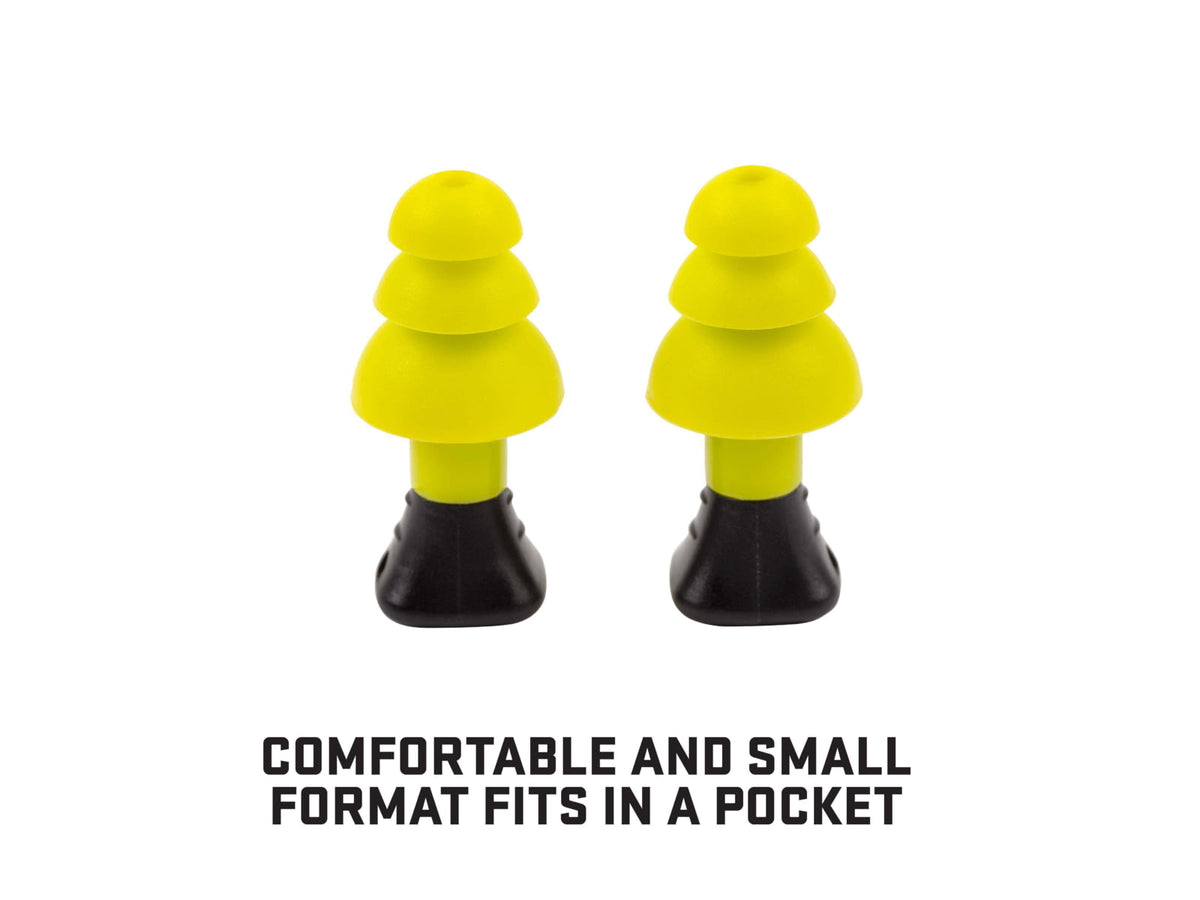 Allen ULTRX Silicone Ear Plugs 5-Pairs Yellow
