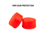 Allen ULTRX Silicone Putty Ear Plugs 3-Pairs Orange