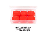Allen ULTRX Silicone Putty Ear Plugs 3-Pairs Orange